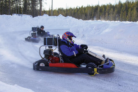 Ice-Karting in Levi (c) Zehrfeld