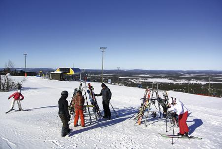 Im Skigebiet von Levi kommen auch Könner auf ihre Kosten