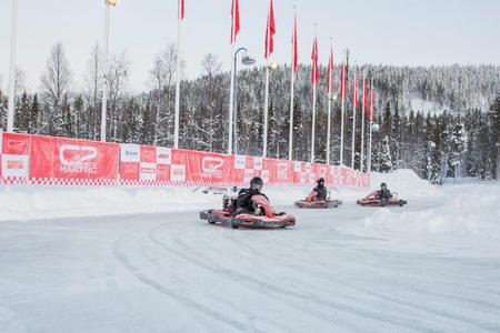 Ice-Karting in Levi