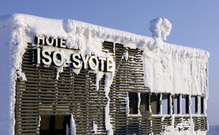 Hotel Iso-Syöte, arktischer Winter