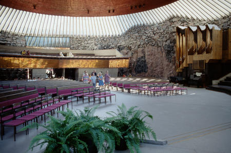 Felsenkirche in Helsinki Temppeliaukio-Kirche
