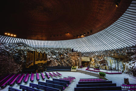 Die Felsenkirche in Helsinki, Foto by Jussi_Hellsten& Visit Finland