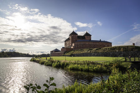 Die Burg Häme in der Stadt Hämeenlinna