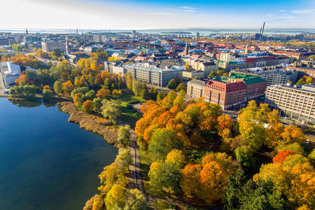 Blick auf Helsinki im Herbst (c) Mikko Huotari, Visit Finland