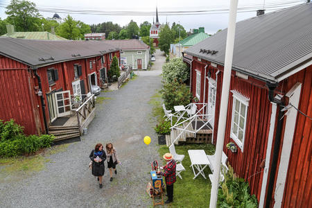 Kristinestad im Sommer (c) ©Sanna Wallenius