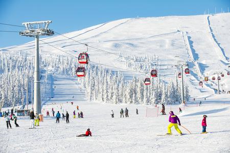 Skifahren in Finnland