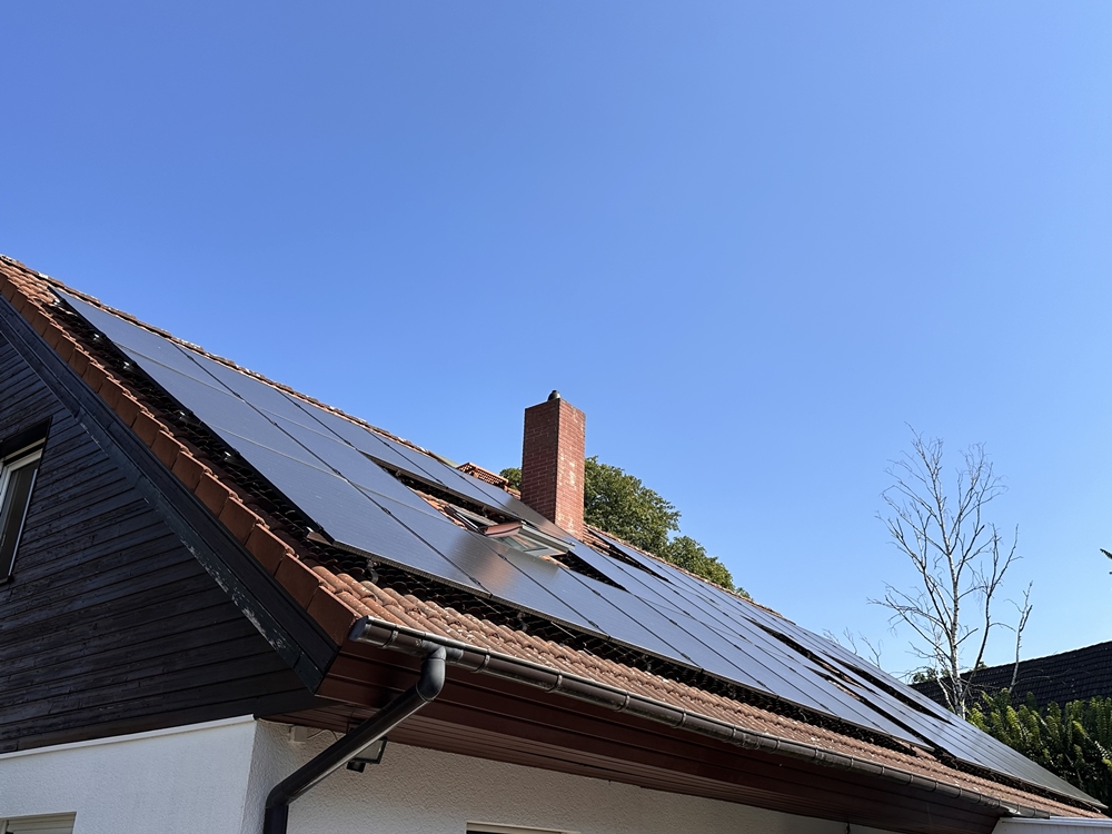 Solaranlage auf dem Firmendach